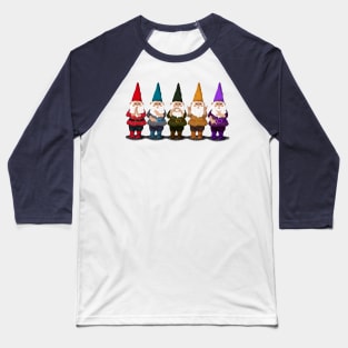 Hangin with my Gnomies, the Lineup Baseball T-Shirt